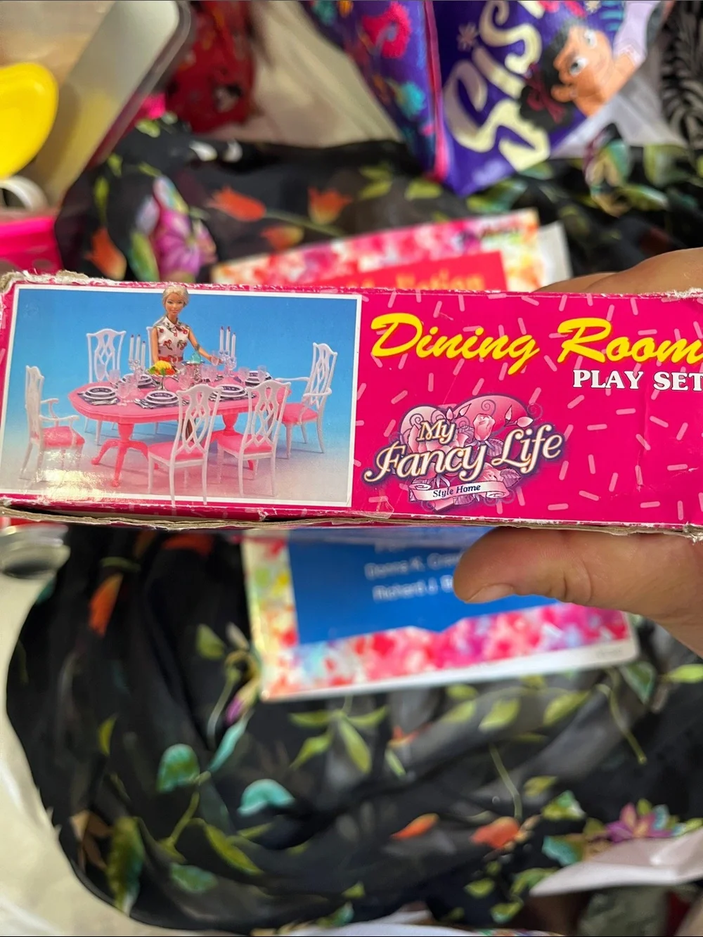 Pink Dollhouse Party Accessory Set